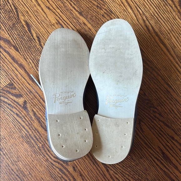 Original Penguin Men’s 9 Blue and Cream Oxfords - Picture 6 of 7
